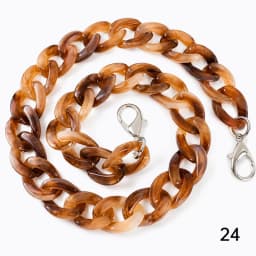 1/2Pcs Deepeel 60cm Acrylic Bag Strap Handbag Resin Chain Detachable Lobster Clasps for Purse Handle DIY Making Accessories
