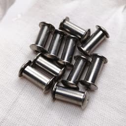 4 Sets Diy Knife Handle Material Making Screws M3.5 Folding Knife Screw T8 Plum Rivet Shank Slotted Nail 5mm Hole Lock Screw