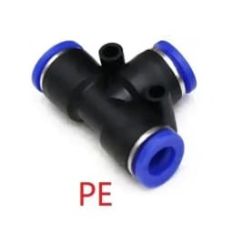 5/10pcs Air Pneumatic Tube Fitting OD 4mm 6mm 8mm 10mm 12mm 14mm 16mm T Y L I Tpye PV Plastic Quick Connector Push In Pipe Hose