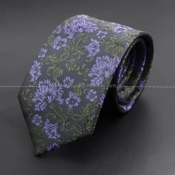 New Design Wedding Men Tie Grey Brown Green Rose Flower Geometry Neckties Business Dropshipping Groom Collar Accessories Gift