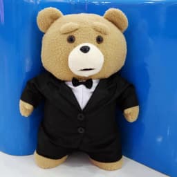 43cm 10 Movie Teddy Bear Ted 2 Plush Doll Toy Apron Soft Plush as a Christmas Birthday Gift for Good Friends