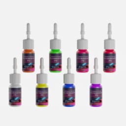 DM Fluorescent Tattoo Ink Set 8PCS 5ml Professional Tattoo Pigment Tattoo Painting Tattoo Supplies Professional Supply