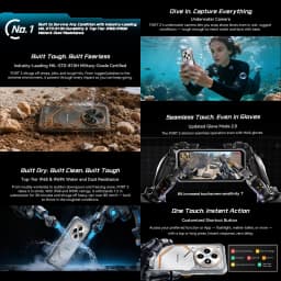 Blackview FORT 2 Rugged Phone 8GB+128GB / 256GB 6.56'' Android 15 MTK Helio G81 5000mAh NFC 4G Smartphone