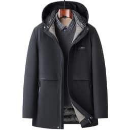 Parka Men Coats new Winter Jacket Men Thicken Hooded Waterproof Outwear Warm Coat Fathers' Clothing Casual Men's Overcoat