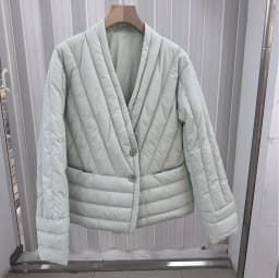 Lightweight Short Puffer Jacket Women's V-Neck Loose Fit Versatile Coat Inner Outer Wear Autumn Winter Fashion Commute Style