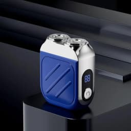 Lenovo Electric Razor IPX7 Waterproof Ultra-clean Mini Dual-head Magnetic Shaving Portable Digital Display Electric Beard Shaver