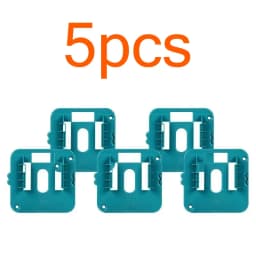 5PCS Battery Holder for Makita 18V Li-ion Battery Tools Machine Holder Storage Rack Wall Mount for BL1860 BL1850(No Battery)