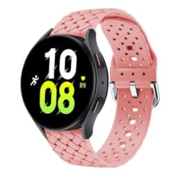 20mm Band for Samsung Galaxy Watch 5-pro-4-Classic/active 2 Sport Silicone Braided bracelet Huawei/Amazfit GTS-3-2-2e-mini strap
