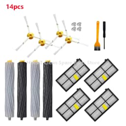 For IRobot Roomba 800 900 Series 860 870 880 890 966 980 Vacuum Cleaner Side Roller Brush Parts HEPA Filter Wheel Replacement