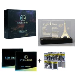LED Lighting Kit For Creator Expert 10307 LEGO Eiffel Tower Led Light Set Kit Buildings Toys Set (Not Included Building Blocks)