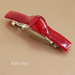 New PC material one-wordclip springclip temperament hairpin cute love hairpin hair accessories back head top clip headdress