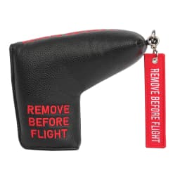 Red Remove Before Flight Golf Headcover Golf 460CC Driver Cover Wood Hybrid Mallet Cover