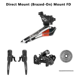 LTWOO R7 2x10S Road Bike Groupset Mechanical Cable Brake Shifter ZRACE 10 Speed Chain Cassette Compatible SHIMANO 4700 R3000