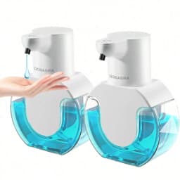 420ML Light Display 4-Gears Adjustable Control Infrared Induction Automatic Sensor Soap Dispenser Electric Hand Sanitizer Bottle