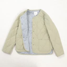 Artistic Japanese Sle Women's Cotton Jaet Thin round Ne ort Coat Inner Wear Small Size Autumn Winter Faion Commute