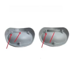 Universal Luggage Wheel Replacement Parts Quiet Universal Spinner Wheels Repair for Suitcase Password Box Shock Absorption