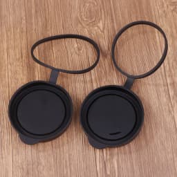Binoculars Protective Rubber Objective Lens Caps 42mm/50mm Binocular Eyepiece Lens Cover Telescope Cover Lens Protection