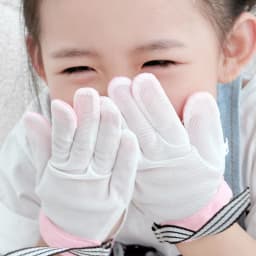 Baby Thumb Sucking Prevention Gloves Double-Sided Mesh Gloves Infant Anti-Chewing Thumb Protector Soft Elastic Fabric Mittens