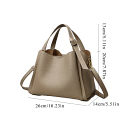 Customized Name Women's Handbag, Shoulder Bag, Crossbody Bag, Stylish and Versatile Bucket Shoulder Bag