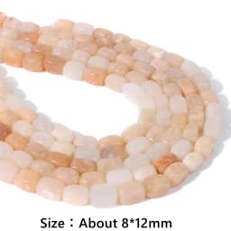 Wholesale Natural Smooth Square Stone Beads Loose Cube Bead Agates Quartzs Raw Mineral Beads for DIY Bracelets Earrings Neckalce