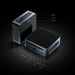 Chatreey AN2P Mini PC R5 5625U/AN2C 3550H Gaming Desktop Computer NVME SSD WIFI6 HD Windows 11 Pro