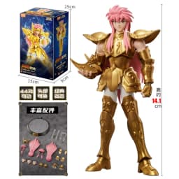 Original Anime Saint Seiya model kit toy Saint Seiya Phoenix Ikki Gemini Saga Shura Camus Action Figure Splicing Toy collect