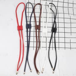 Women Bucket Bag Drawstring Detachable PU Leather Bag Strap DIY Replacement Rope Backpack Beam Pocket Purse Accessories