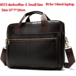WESTAL 17'' Laptop Bag for Men Briefcases Genuine Leather Totes a4 Document Bags Men's Business Bag Leather Men Handbags 5013