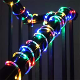 LED Rope Tube String Lights 10M 20M 30M Outdoor 8 Modes Christmas Fairy Lights Garland for DIY Party Wedding Garden Fence Decor