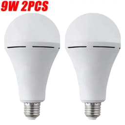 LED Emergency Light Bulb Super Bright Energy-saving E27 Screw Light Bulb Power Outage Automatic Lighting Charging Light Bulb