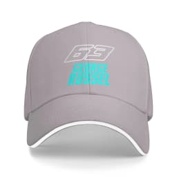 George Russell 63 Casual Baseball Cap Outdoor Gym Hip Hop Hats Summer Sun Couple Women y2k Cute Baseball Caps