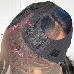 Short Straight Bob Lace Front Wig With Bangs Peruvian Human Hair Bob Wigs For Women Brazilian Remy Hair Easy Part Lace Bob Wig