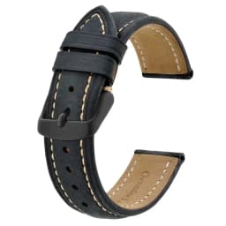 BISONSTRAP Geniune Leather Watch Strap 14mm 17mm 18mm 19mm 20mm 21mm 22mm 23mm 24mm Replacement Bracelet for Men Women Watchband