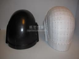 3D Paper Model Daft Punk Helmet Mask 1:1 Wearable Cosplay Model DIY Handmade Child Toys