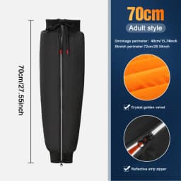 Winter Motorcycle Knee Brace Water Windproof Protection Men Riding Warm Leg Cover Outdoor Cycling Knee Pad Fall-Proof Guard