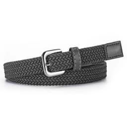 Stretch Nylon Children's Belt Simple Design Jeans Accessories Girdle Outdoor Sports Training Pin Buckle Elastic Canvas Waistband