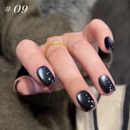 10ML 1-10PCS Winter New Style Hot Selling Black Nails Brown Nails Glass Bead Magnet Cat Eye Nail Polish Nail Set Nail Supplies