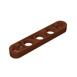 MOC PARTS GDS-691 Technical, Liftarm Thin 1 x 5 - Axle Holes compatible with lego 11478 pieces of children's toys