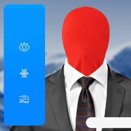 Summer Full Face Breathable Mask Translucent Visible Non-porous Face Cover Elastic Halloween Role Playing Headgear Ice Silk Hood