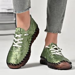 New Unique Oxford Shoes 43 44 Women's Split Leather Loafers Woman Orthopedic Moccasins Mother Designer Laced Daily Walking Flats