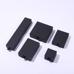 12Pcs Kraft Jewelry Packaging Drawer Boxes Ring Earrings Necklace Pendant Jewelry Accessories Organozer Packaging Display Case