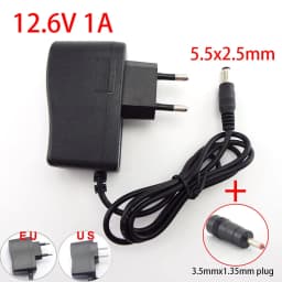 AC 100-240V DC 4.2V 8.4V 12.6V 16.8V 1A 1000MA Power Supply Adapter 8.4 12.6 16.8 V Volt Charger for 18650 Lithium Battery U26 V