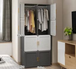 Aesthetic Display Wordrobe Partitions Dressing Rooms Space Saving Storage Waredrobe Organizer Women Vestidores Home Furniture
