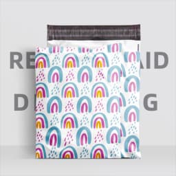 100PCS 10*13in Poly Mailer Adhesive Envelope Shipping Bag DIY Thick T-shirt Dresses Book Christmas Toys Gifts Packaging Pouches
