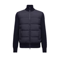 Winter Cotton-padded Long-sleeved Stand-up Neck Sweater Jacket Casual Warm Cotton-padded Jacket Men's Clothing