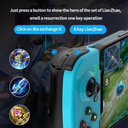 Wireless Stretchable Game Controller For Android Ios Smart Phone Tablet Retractable Joystick Game Controller Gaming Accessories