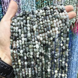 6-8mm Irregular Natural Amethyst Garnet Kunzite Labradorite Rose Quartz Chip Stone Beads For Jewelry Making Bracelets Necklace