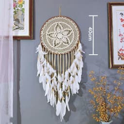 Big Dream Catcher Hanging/Light Decoration nordic Decoration Home Girls Room/Nursery/Kids Decor dreamcatcher Children Room New 5