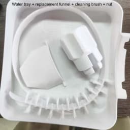 Washing Machine Drainage Tray, Water Catch Tray for Lint Filter Cleaning, Portable Anti-Spill Water Pan for Home Laundry Room
