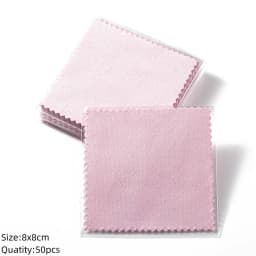 10/50pcs Soft Jewelry Cleaning Cloth Individually Wrapped For Silver Gold Platinum Glasses Watch Coins Cleaner Tools Equipment